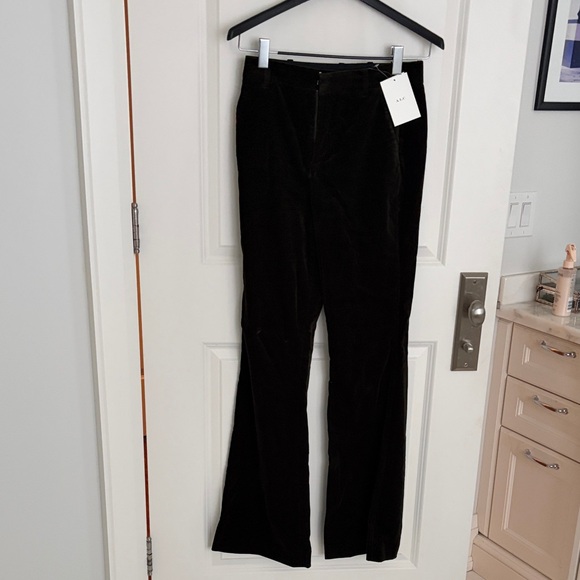 A.L.C. Pants - A.L.C. Dark Moss Green Boot Cut Pants